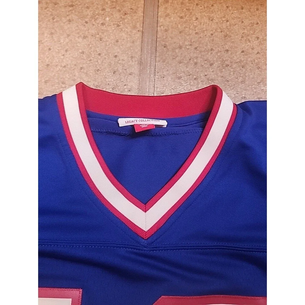 Men's Jim Kelly 1990 Mitchell & Ness Buffalo Bills Throwback Jersey Size 36 (S)